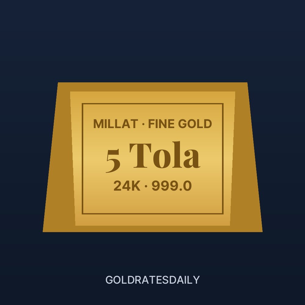 ARY Millat Gold Bar – 5 Tola